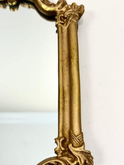Vintage Gold Mirror: French Style