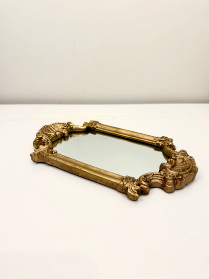 Vintage Gold Mirror: French Style