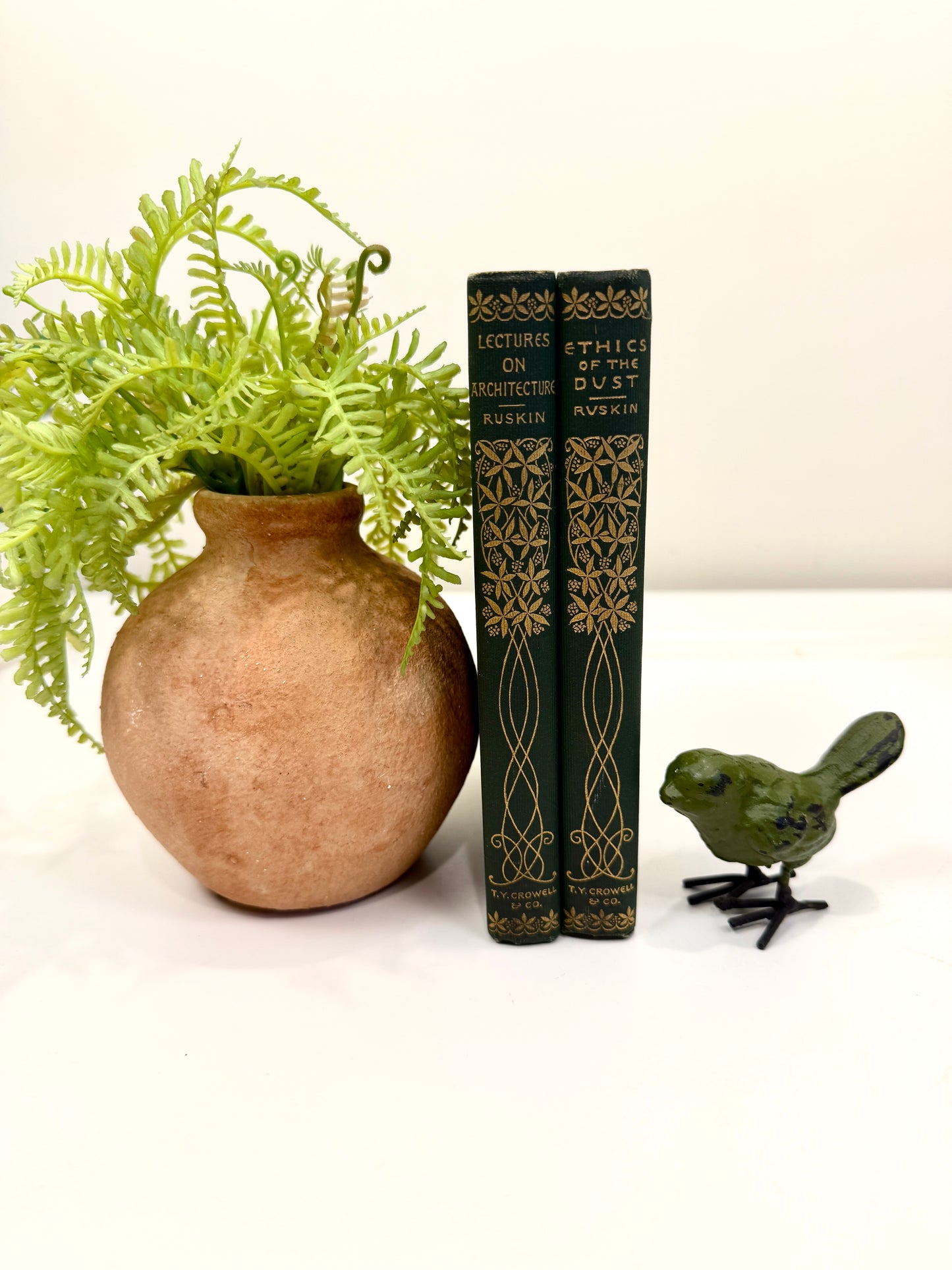 Antique Green Books:  John Ruskin