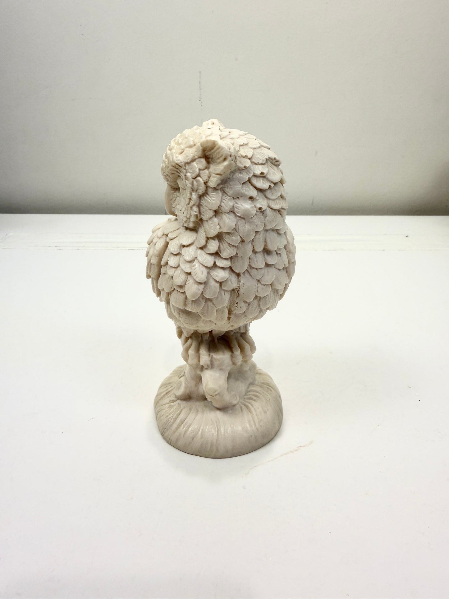Vintage Alabaster Owl:  Italy