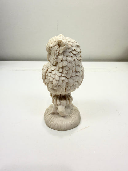 Vintage Alabaster Owl:  Italy