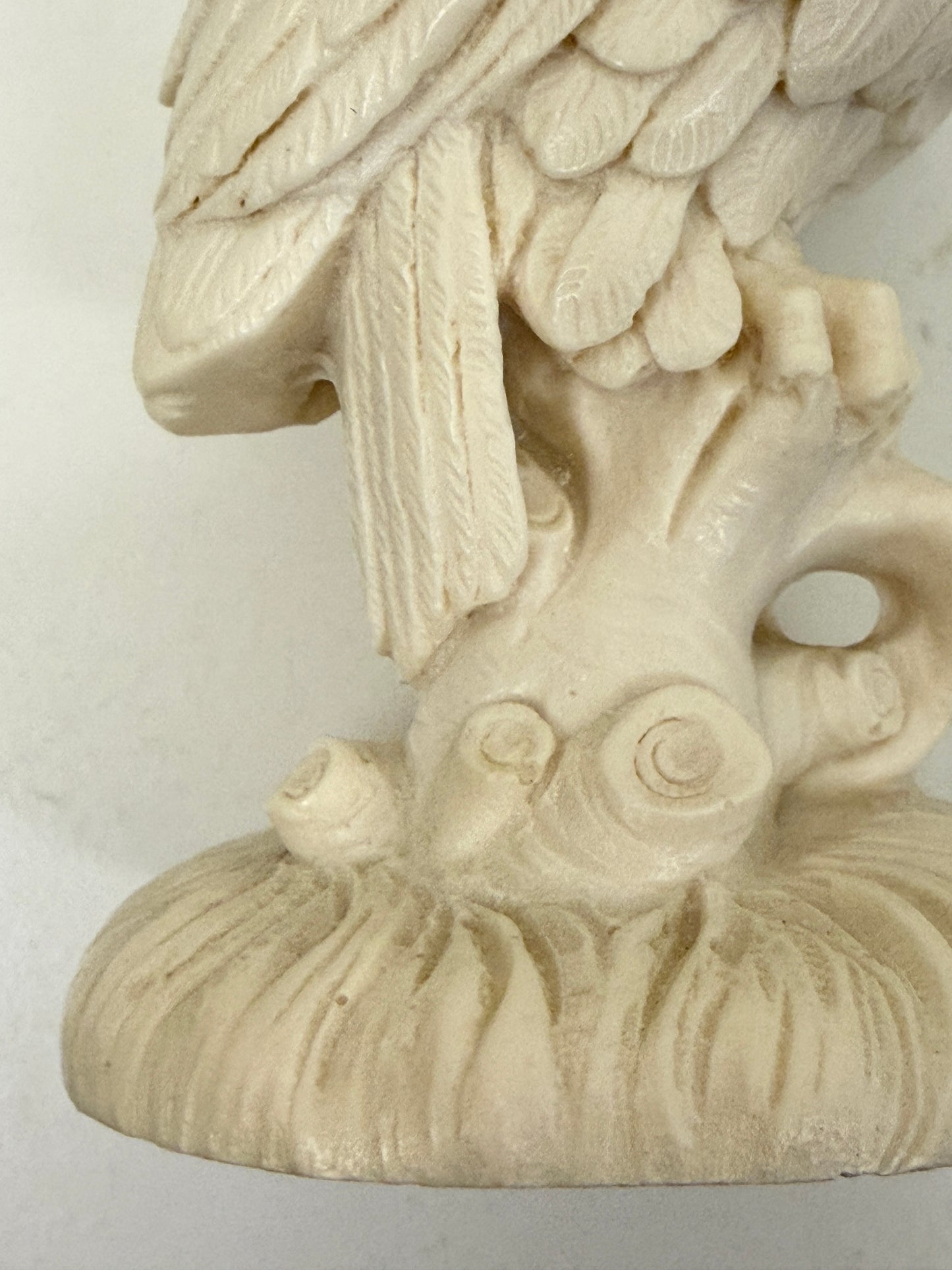 Vintage Alabaster Owl:  Italy