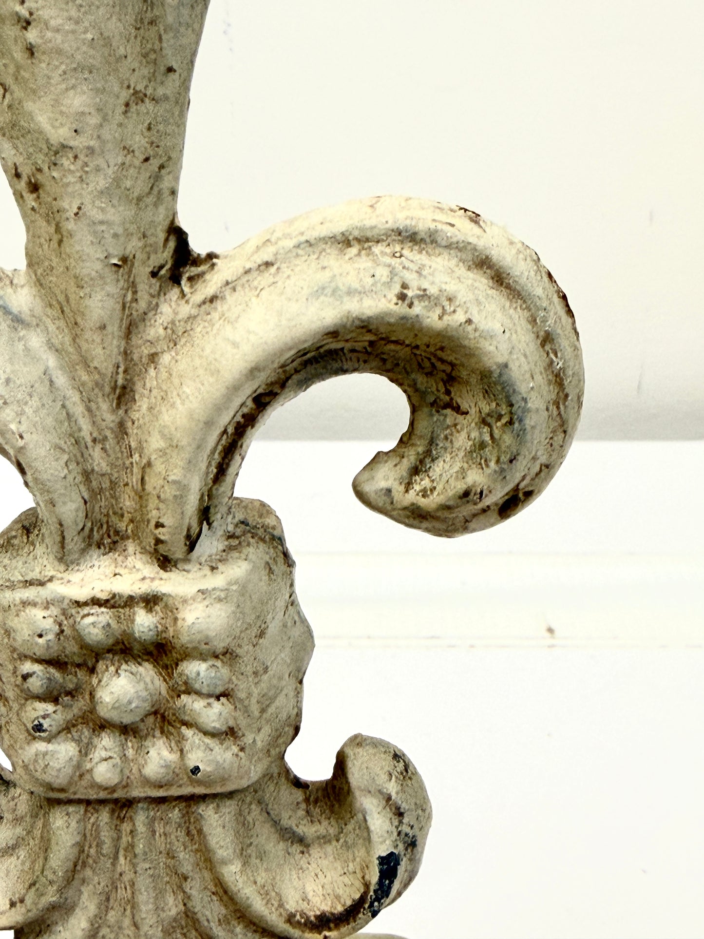 Antique French Fleur di Lis - Cast Iron