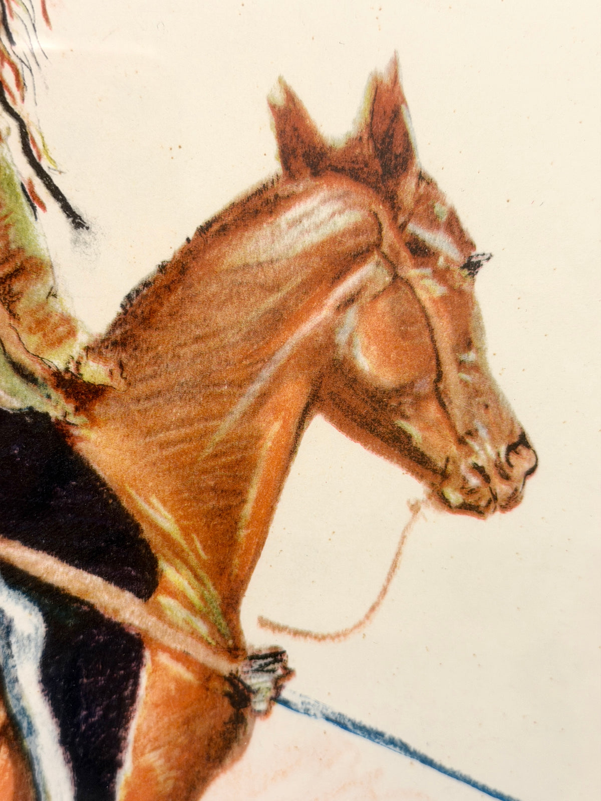 Vintage Cowboy and Native American Prints:  Remington