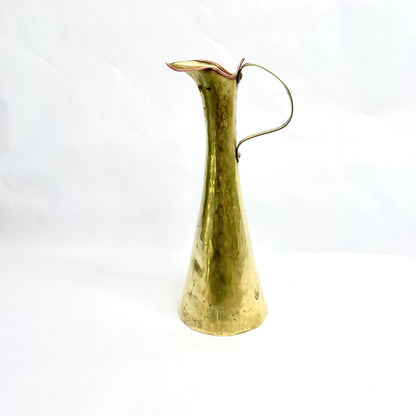 Vintage Brass Pitcher