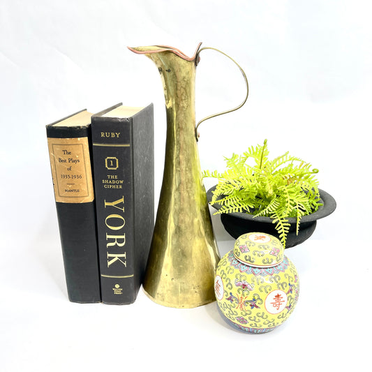 Vintage Brass Pitcher