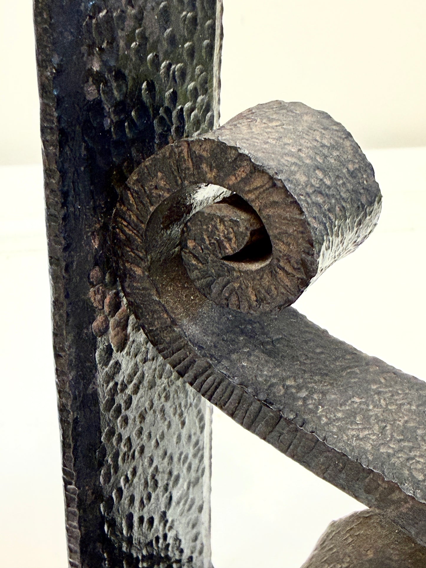Vintage Cast Iron Scroll Bookends