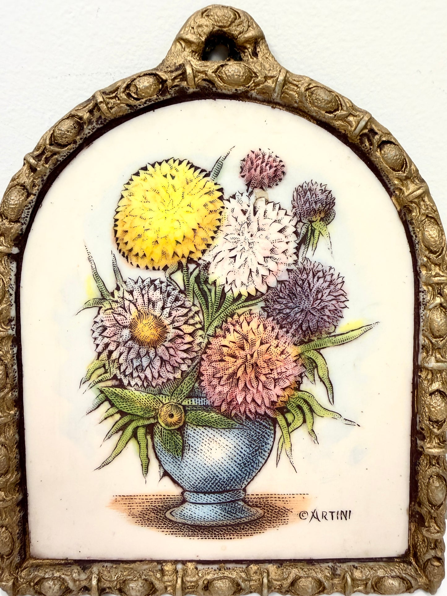 Vintage Sculptural Wall Art