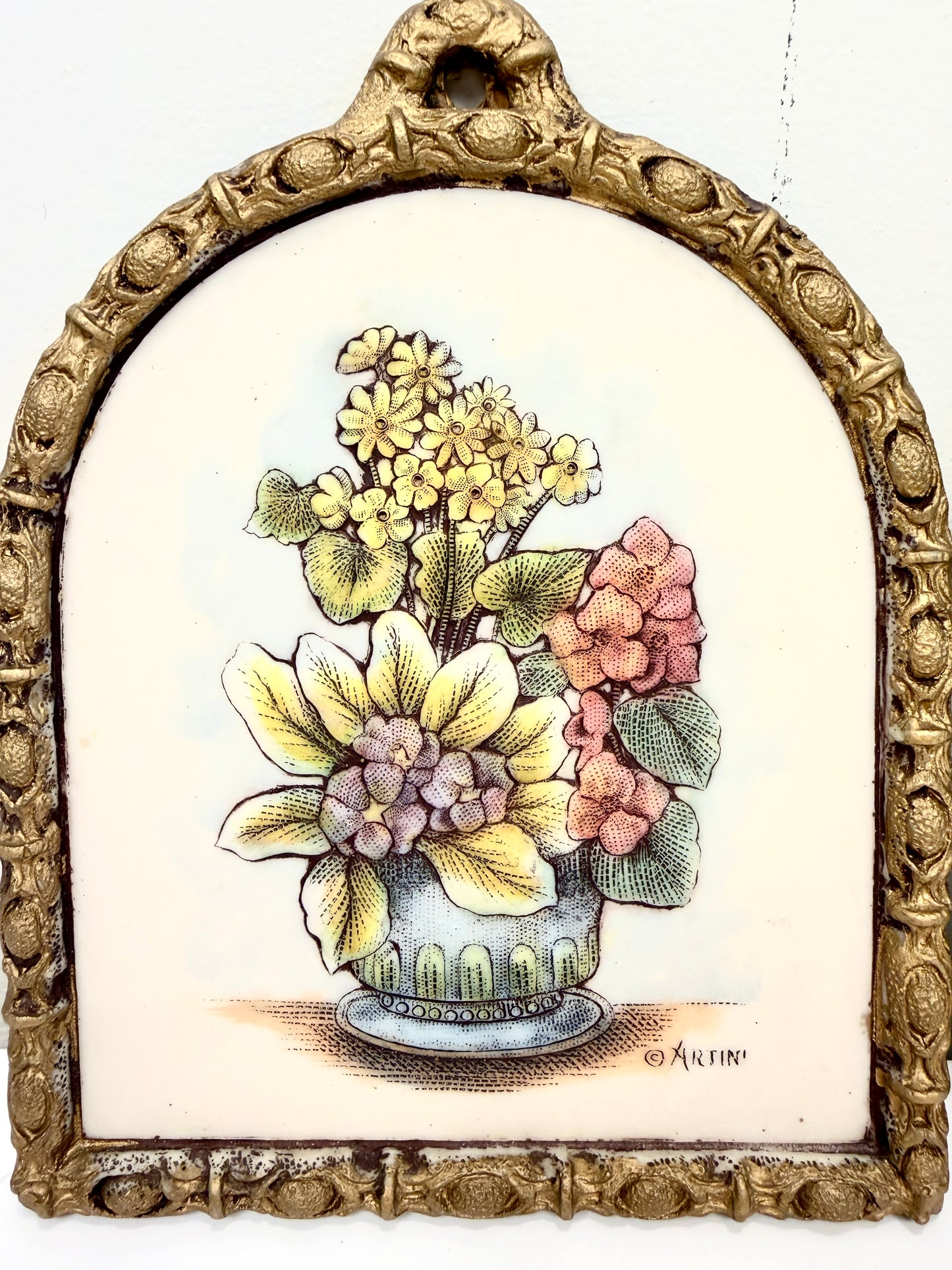 Vintage Sculptural Wall Art