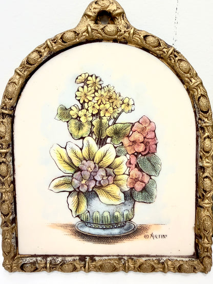 Vintage Sculptural Wall Art