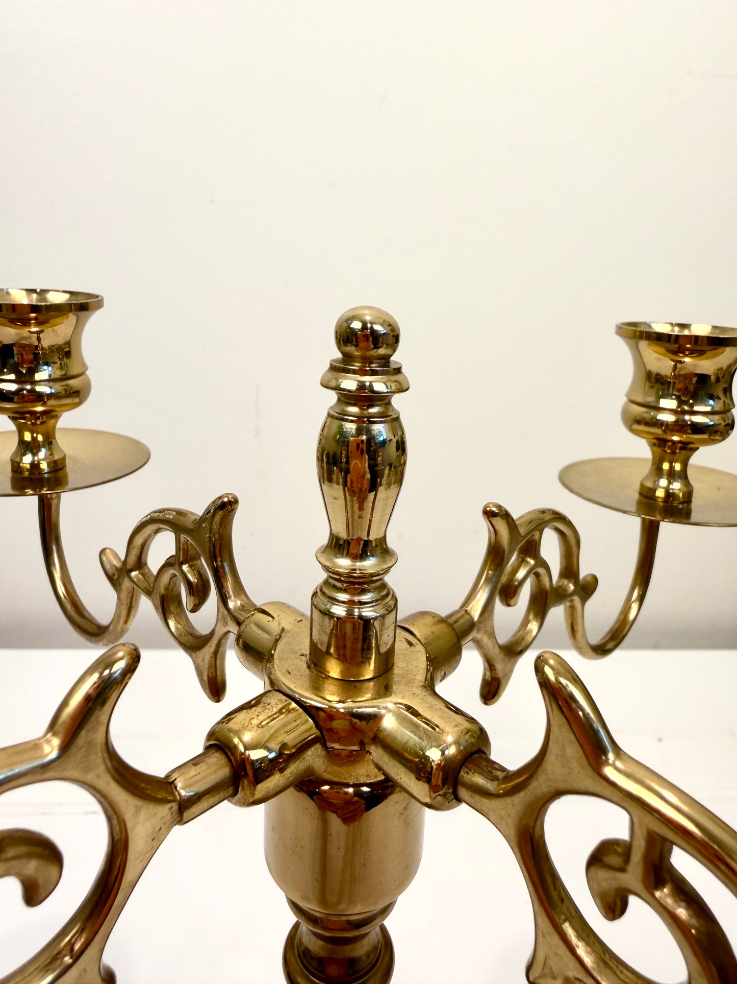 Vintage Brass Candelabra