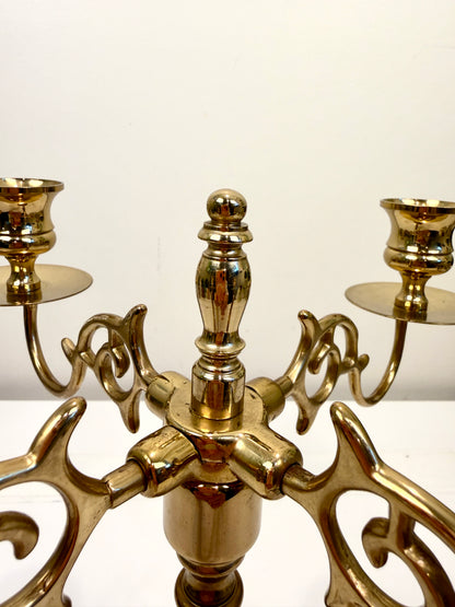 Vintage Brass Candelabra