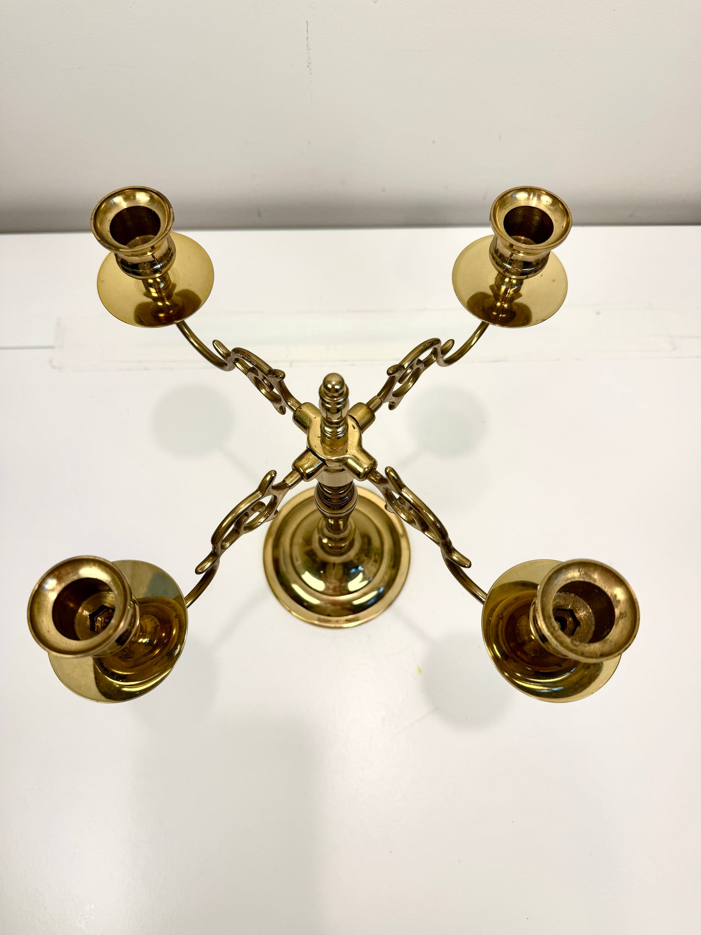 Vintage Brass Candelabra