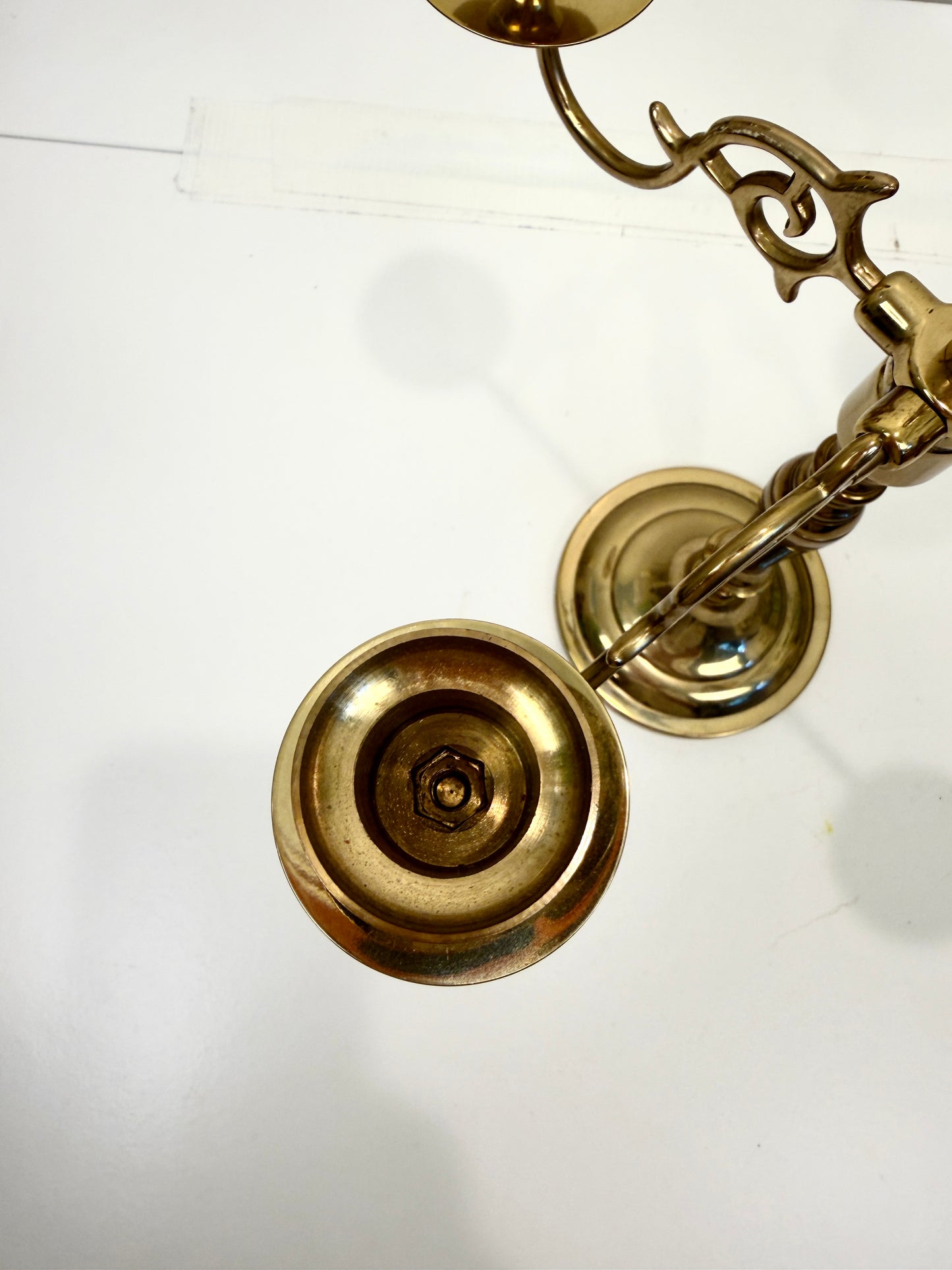 Vintage Brass Candelabra