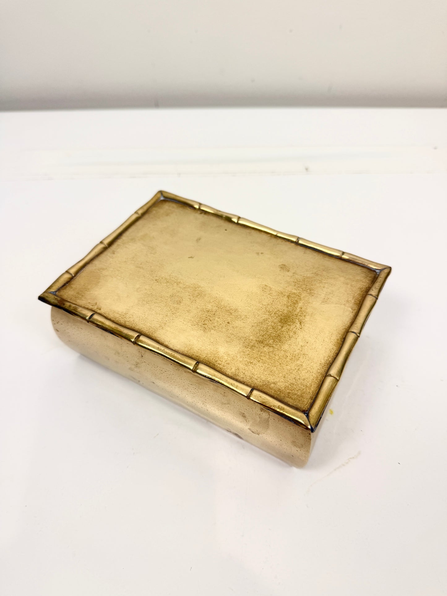 Vintage Brass Box