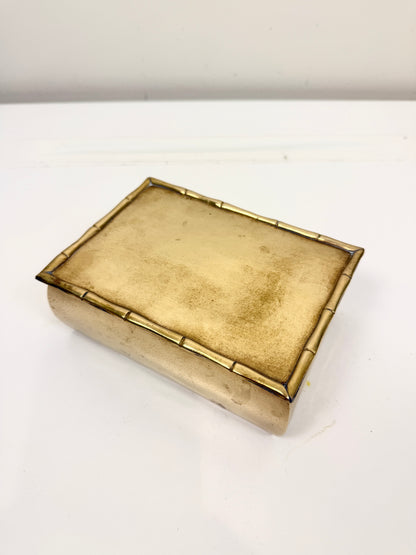 Vintage Brass Box
