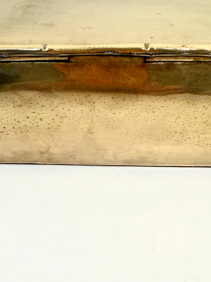 Vintage Brass Box