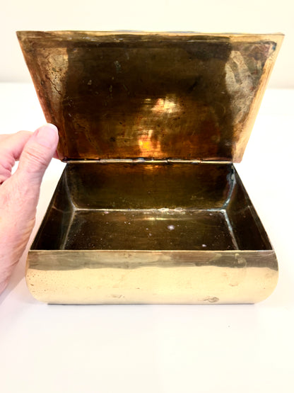 Vintage Brass Box