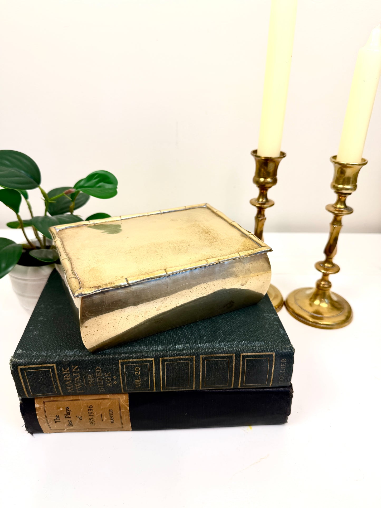 Vintage Brass Box