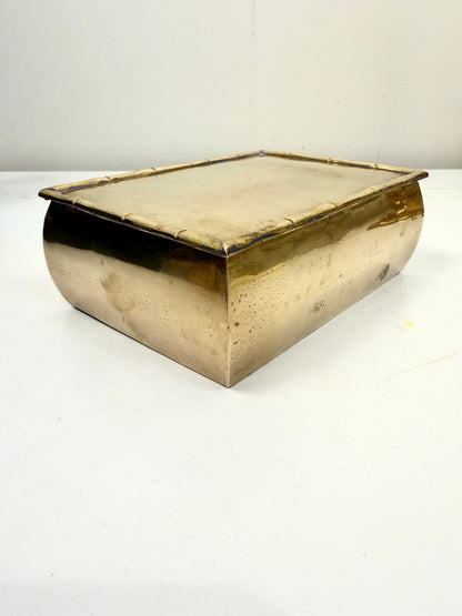 Vintage Brass Box
