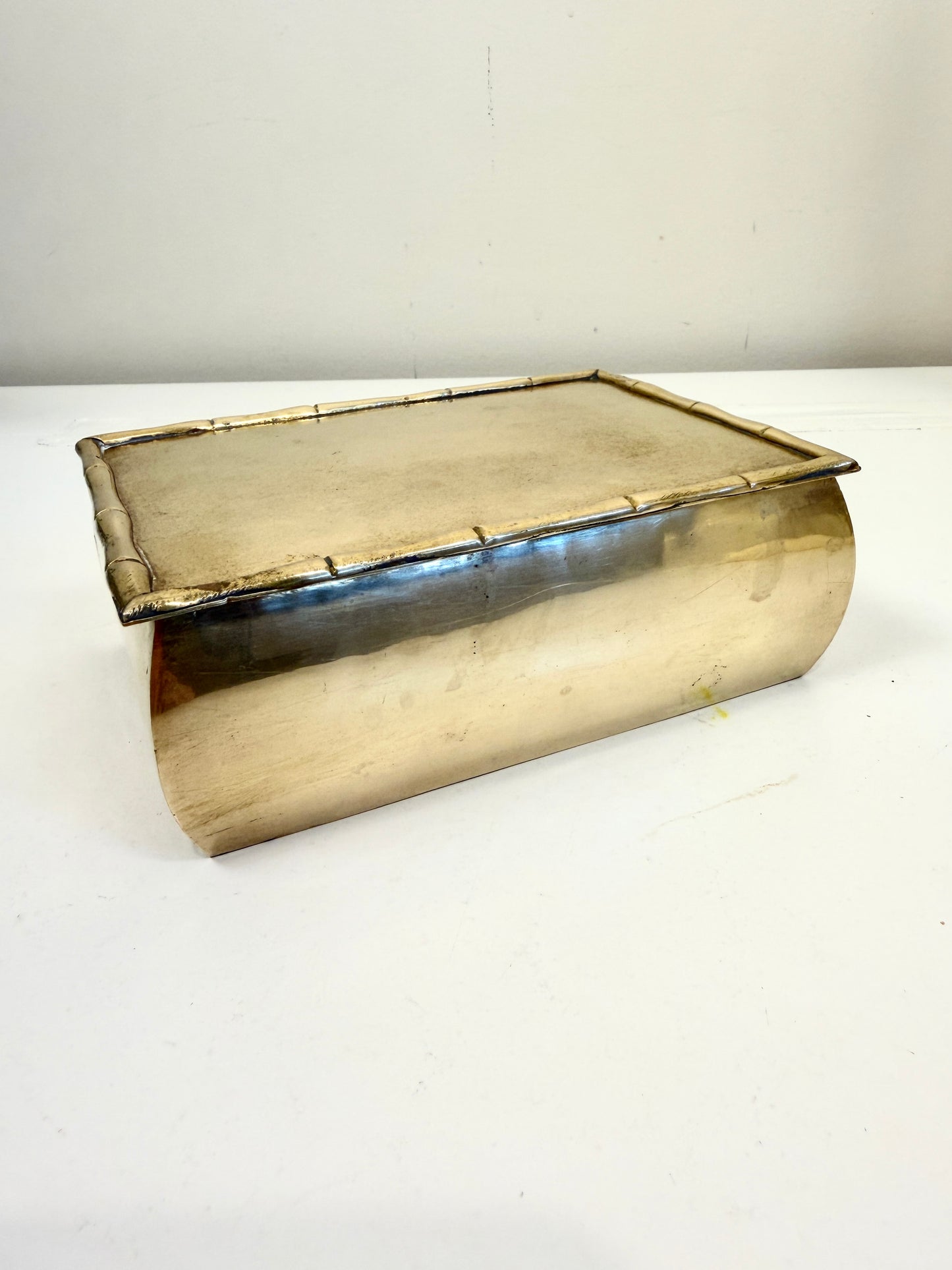 Vintage Brass Box
