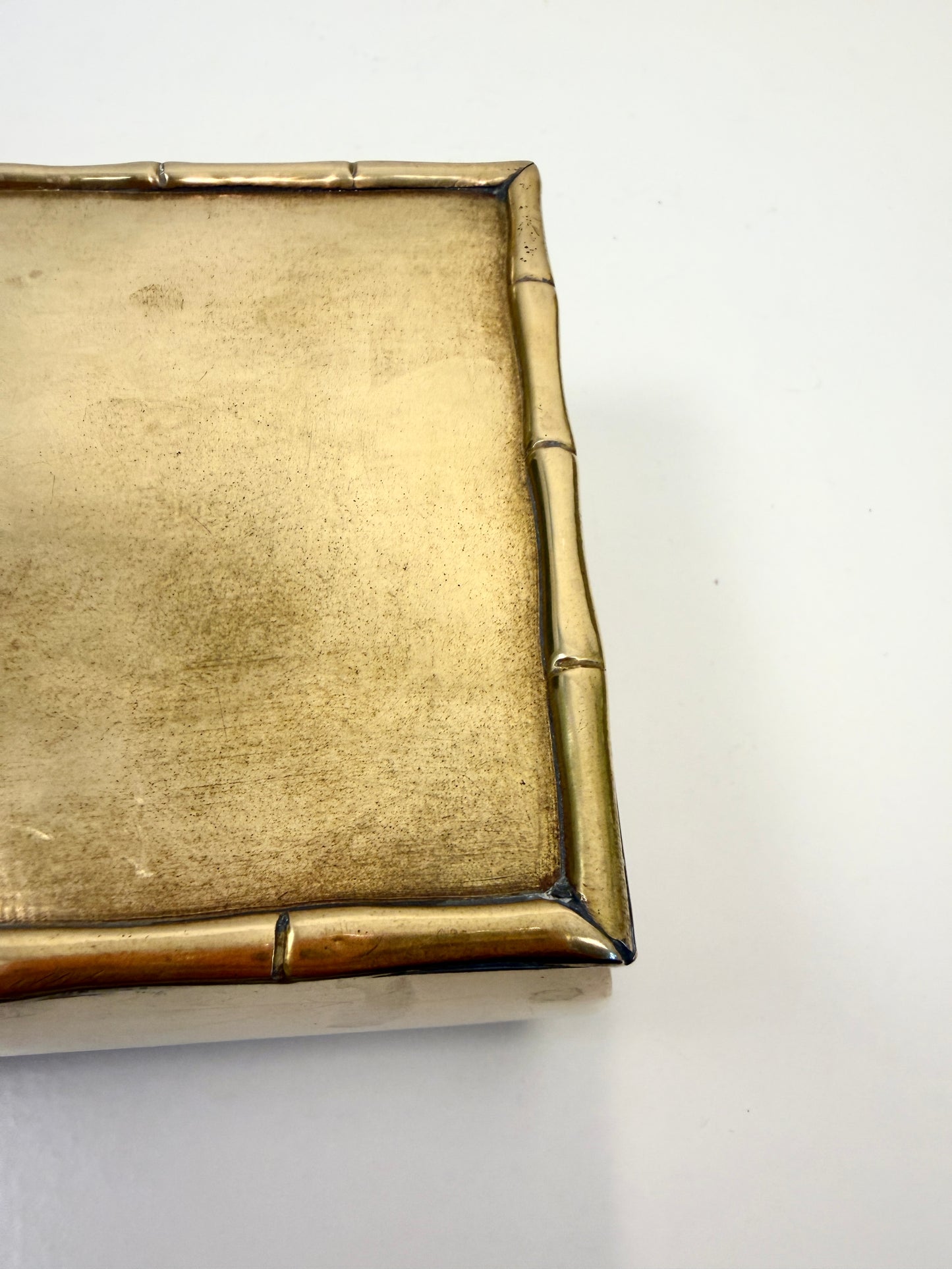 Vintage Brass Box