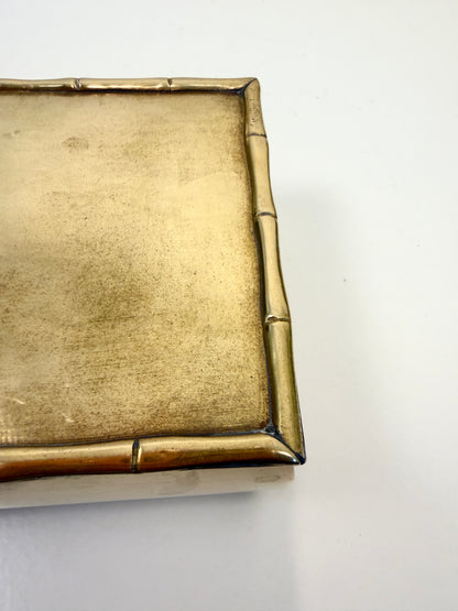 Vintage Brass Box