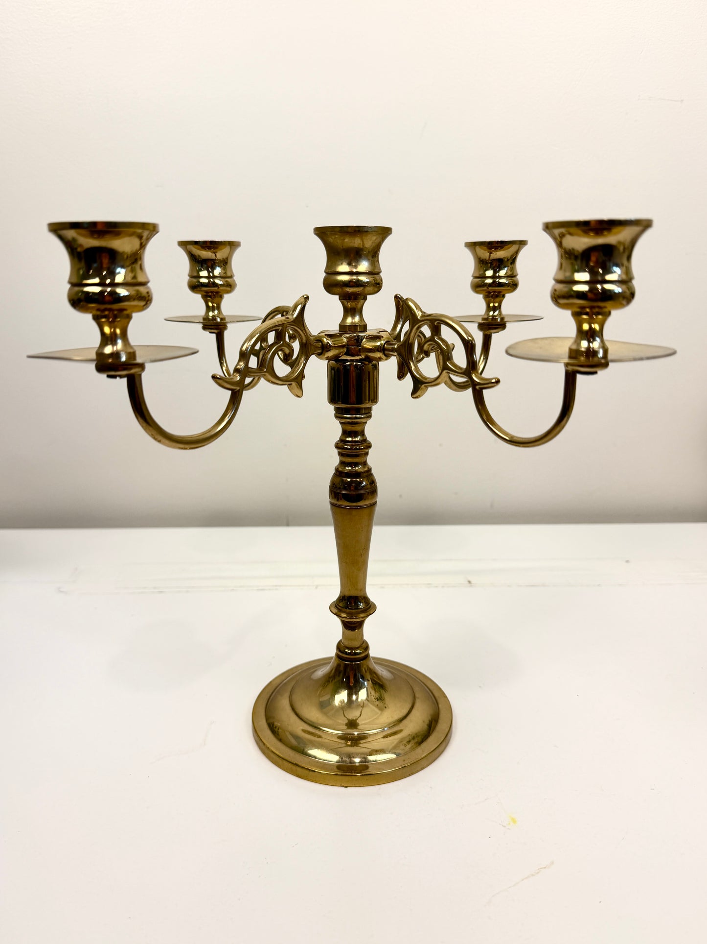 Vintage Brass Candelabra