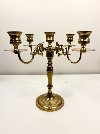 Vintage Brass Candelabra
