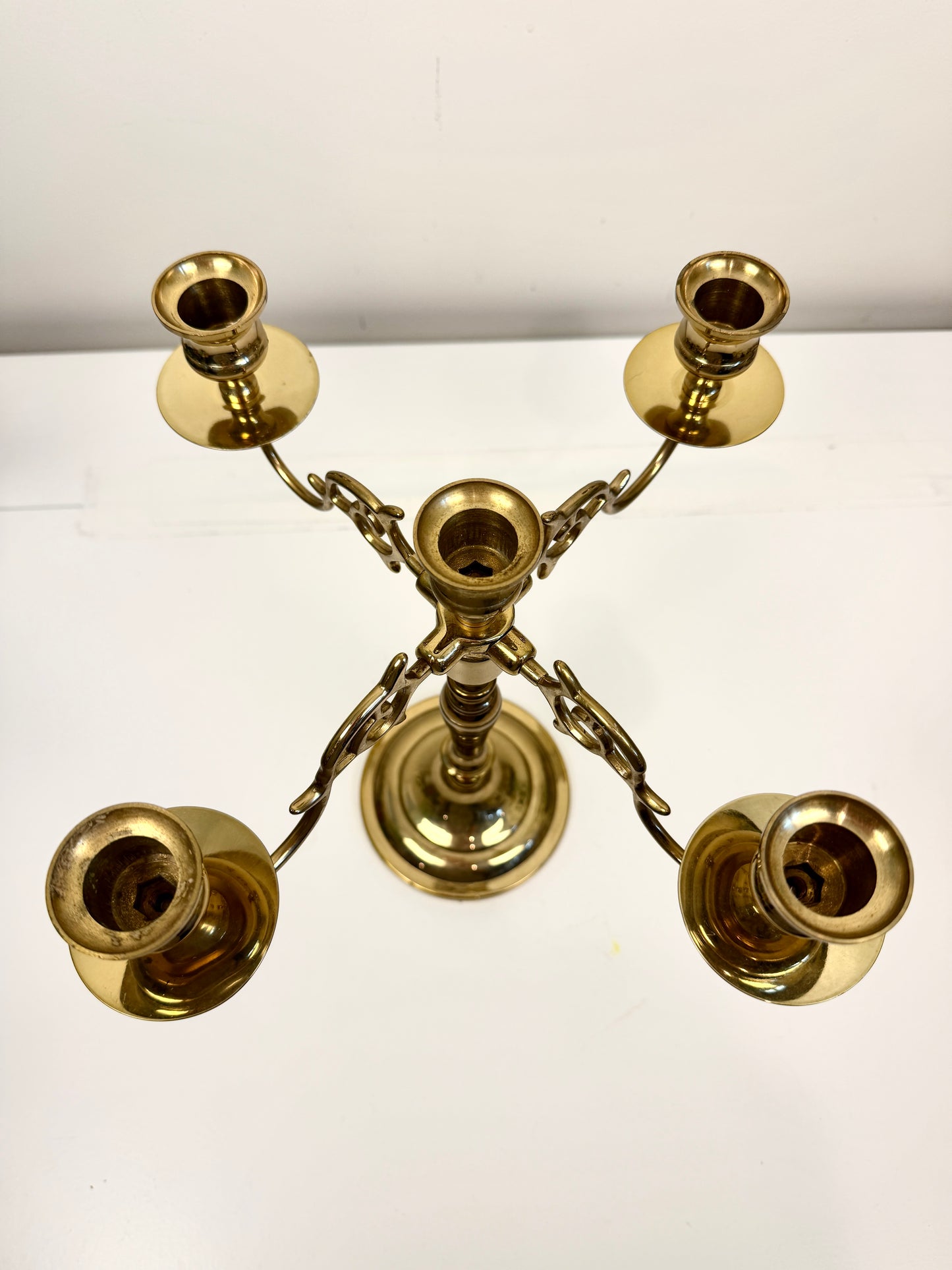 Vintage Brass Candelabra