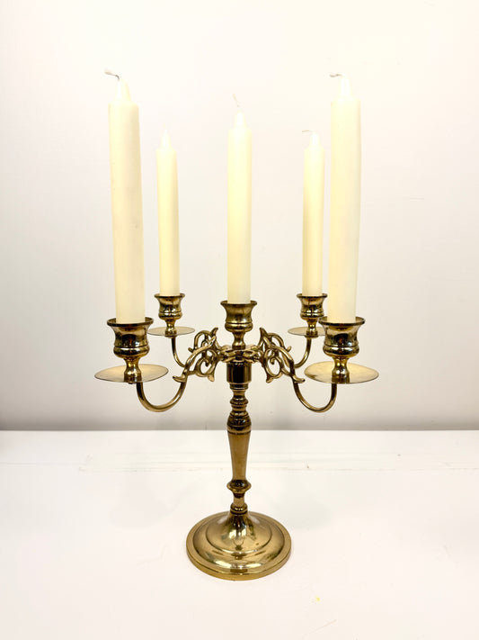 Vintage Brass Candelabra