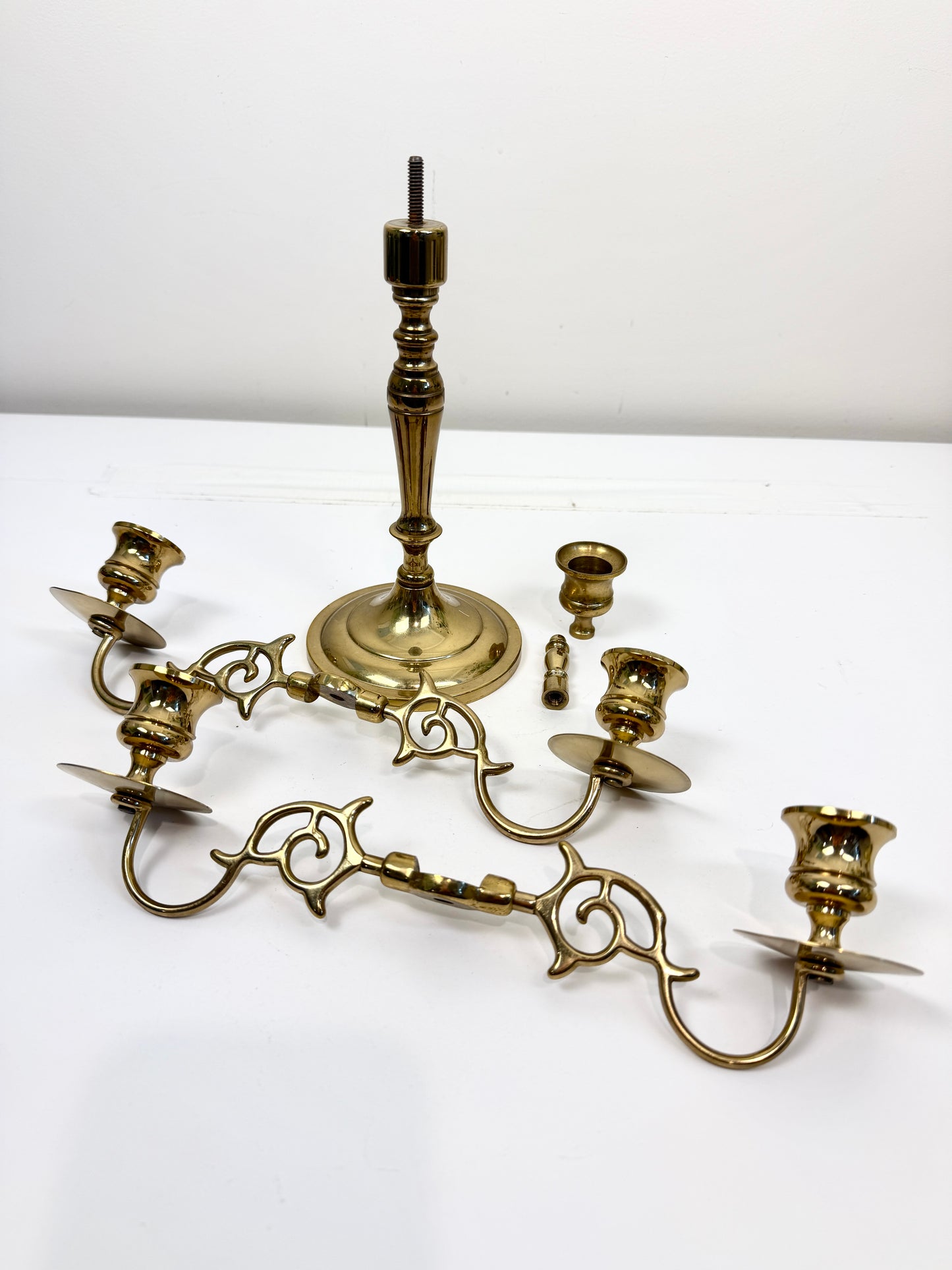 Vintage Brass Candelabra