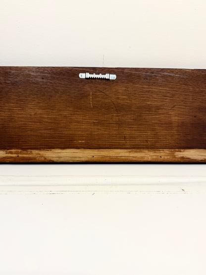 Antique Wood Salvage: Carved Pediment