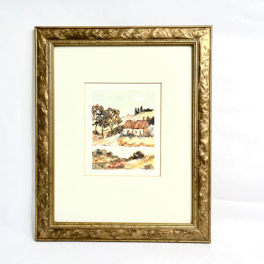Vintage Italian Countryside Wall Art