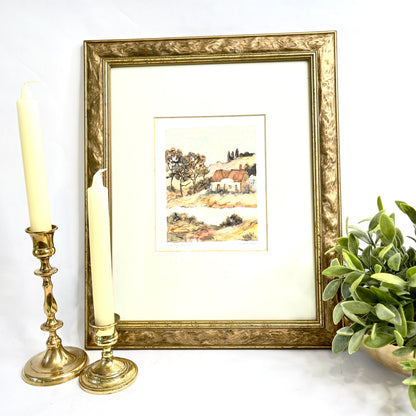 Vintage Italian Countryside Wall Art