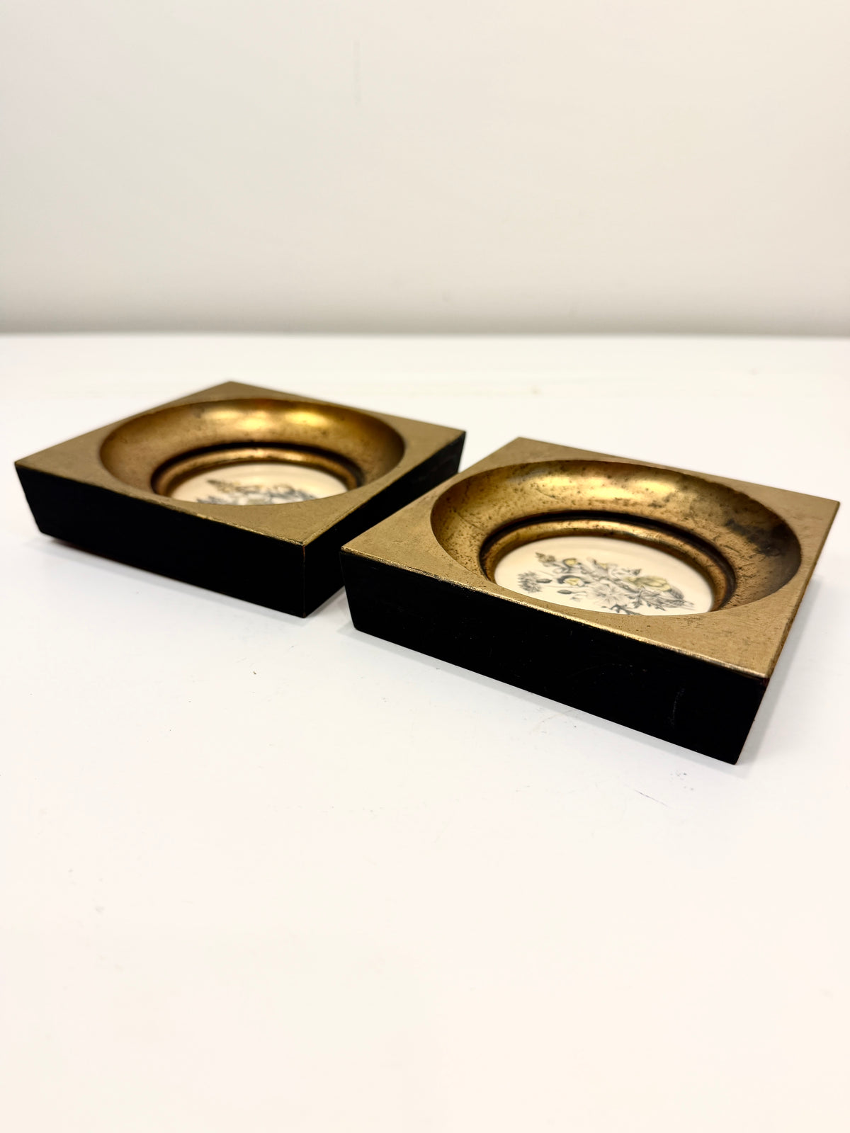 Vintage Small Botanicals: Gilt  Frames