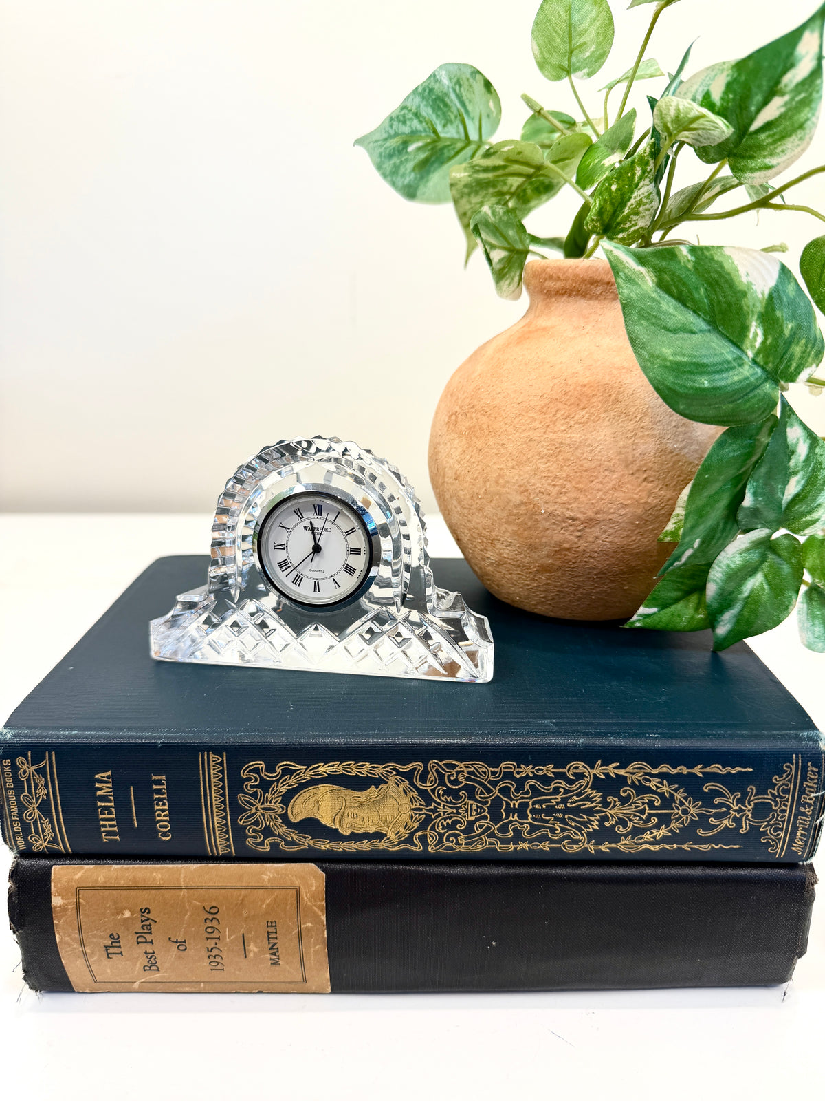 Vintage Waterford Crystal Clock