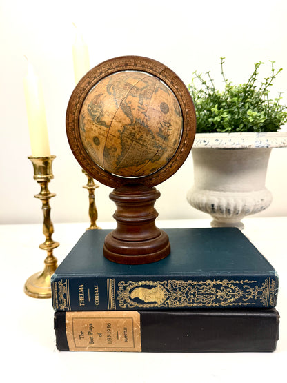 Vintage Old World Globe:  Italy