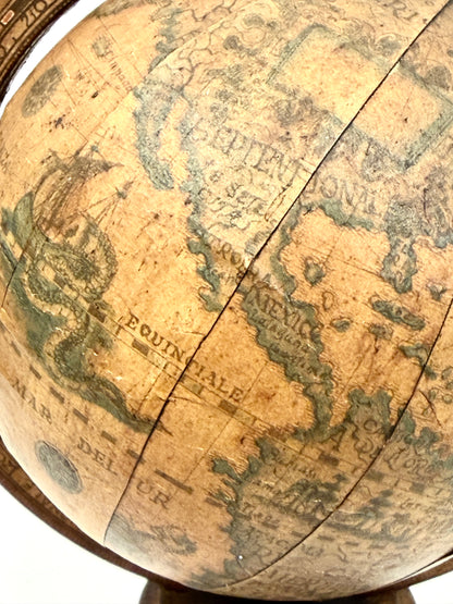 Vintage Old World Globe:  Italy