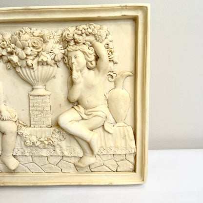 Vintage Garden Wall Plaque