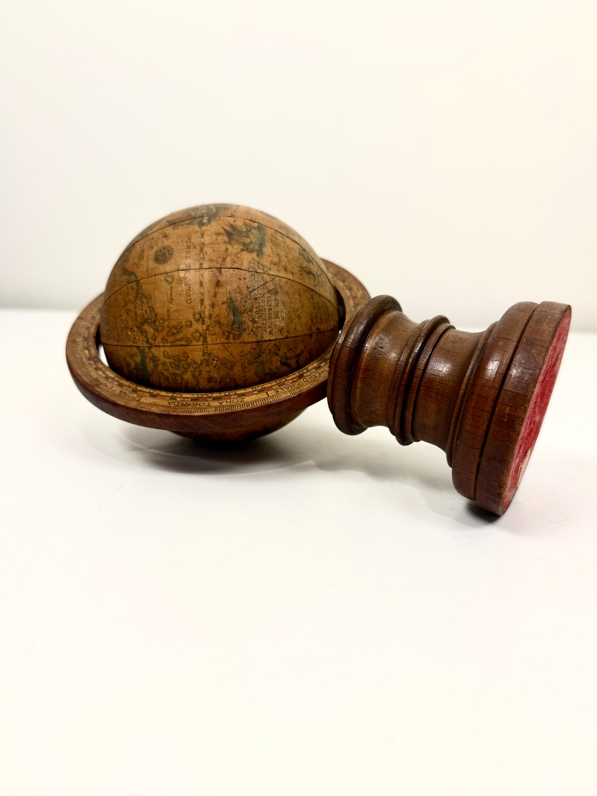 Vintage Old World Globe:  Italy