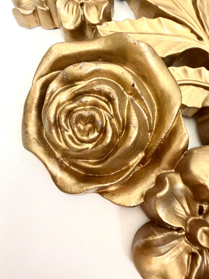Vintage Syroco Gold Wall Art