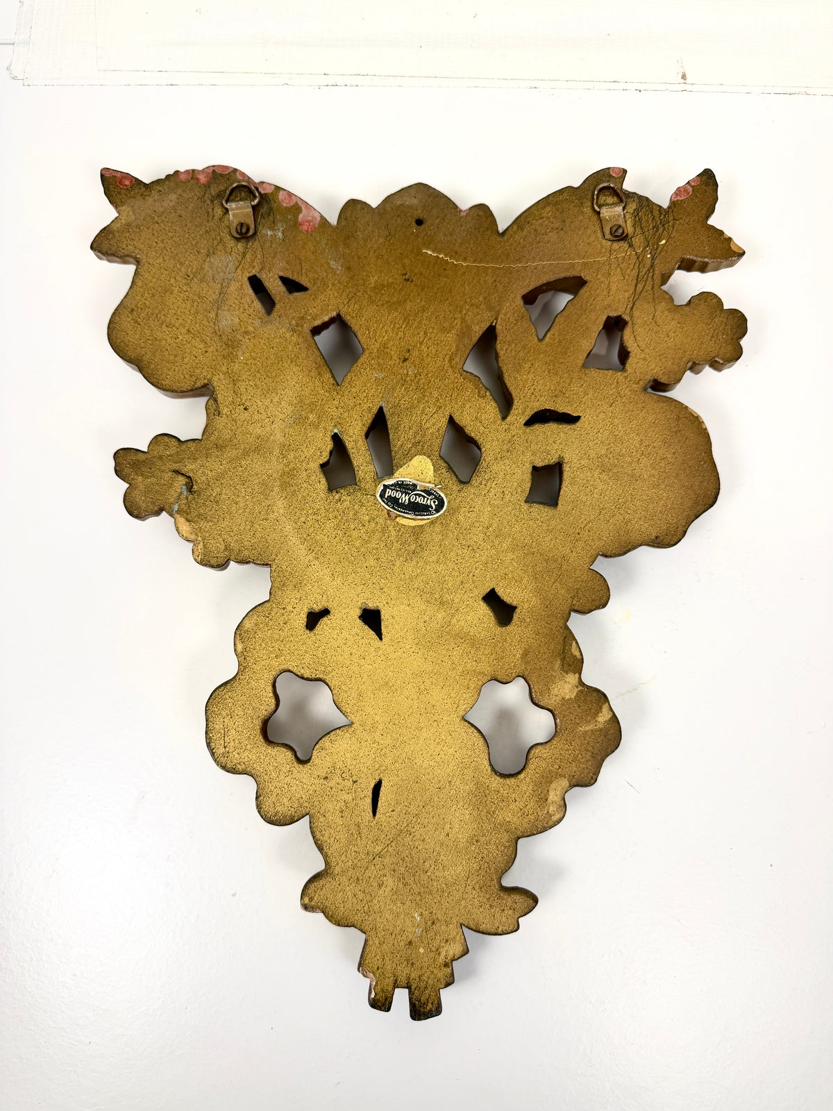 Vintage Syroco Gold Wall Art