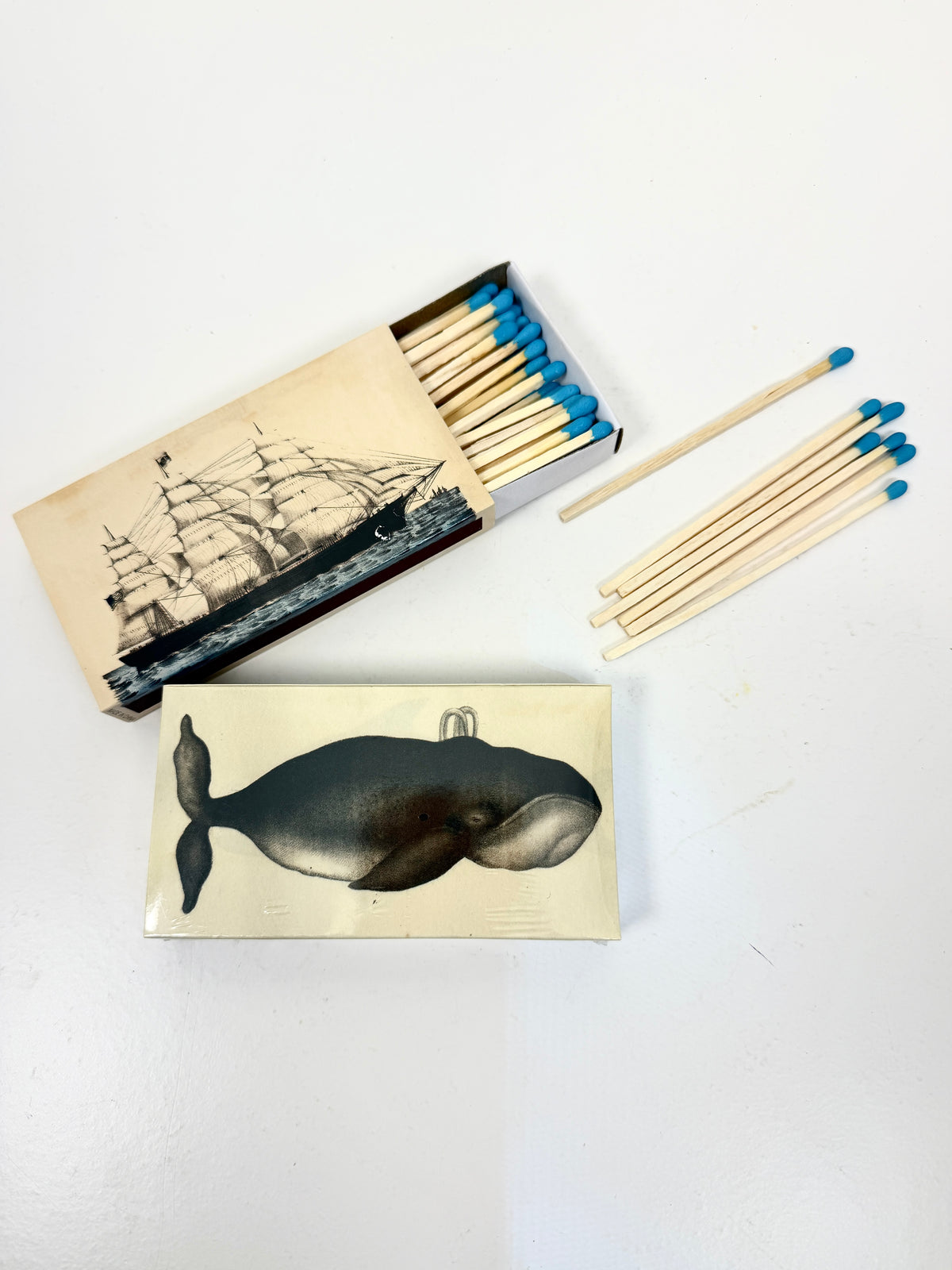 Sailing Ship & Whale Matches