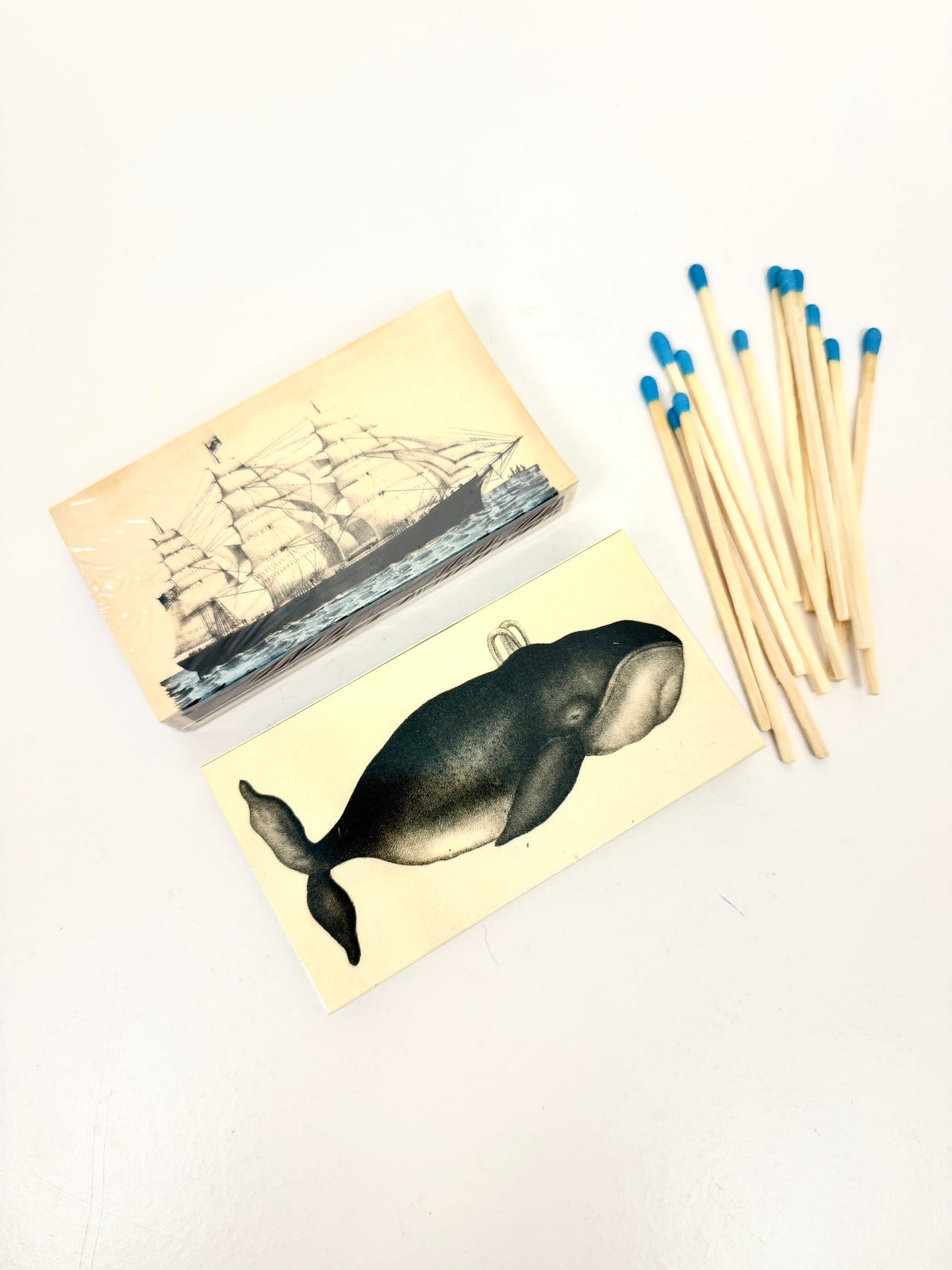 Sailing Ship & Whale Matches