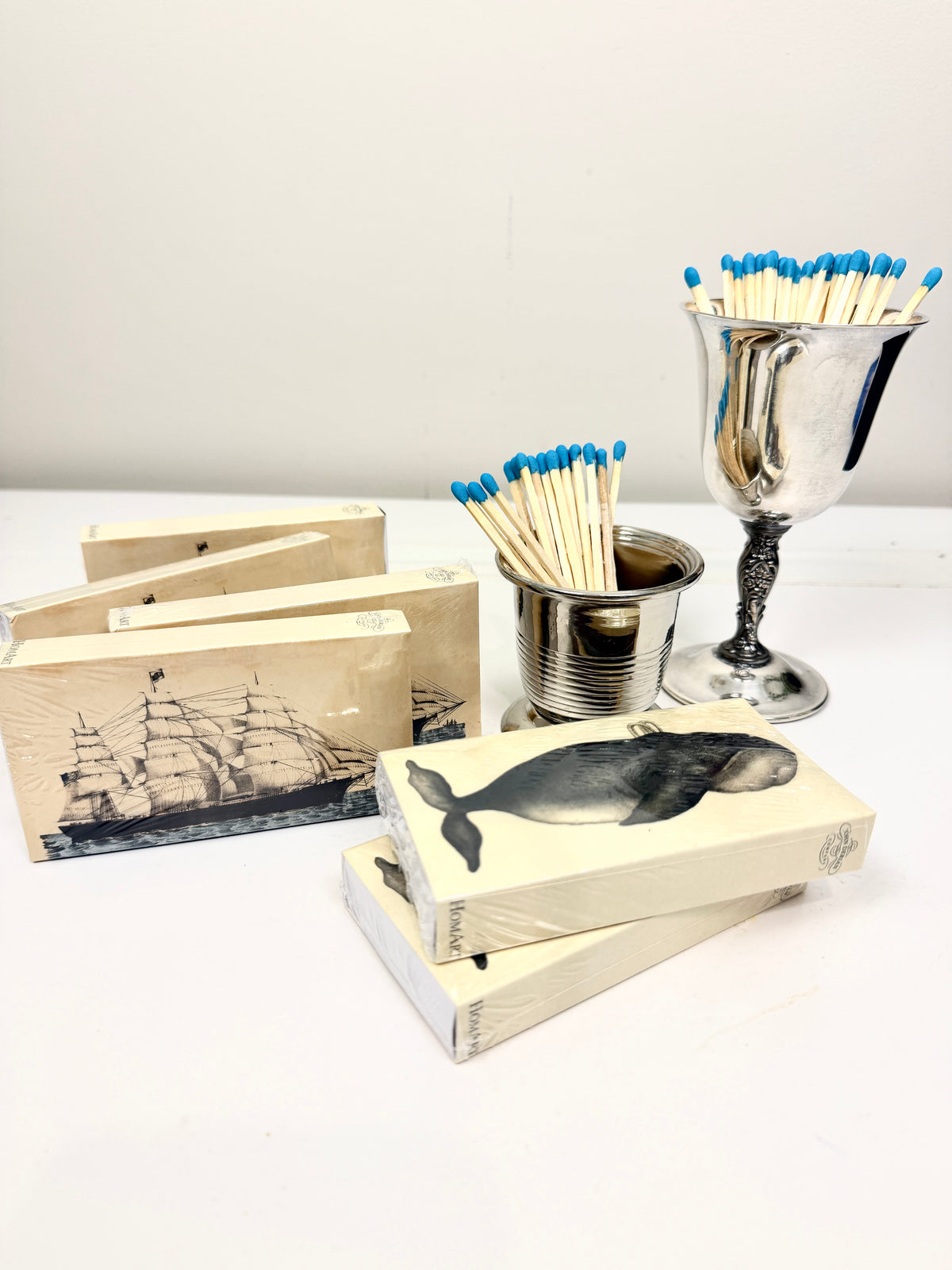 Sailing Ship & Whale Matches