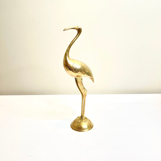 Vintage Brass Crane
