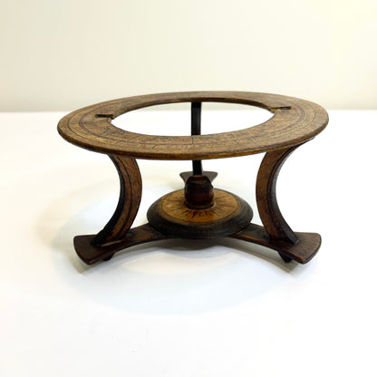 Vintage Wood Globe