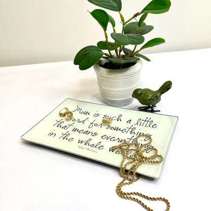 Glass Tray for Mom