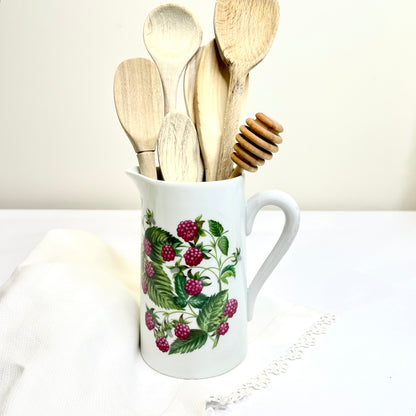 Vintage White Pitcher - Made in France